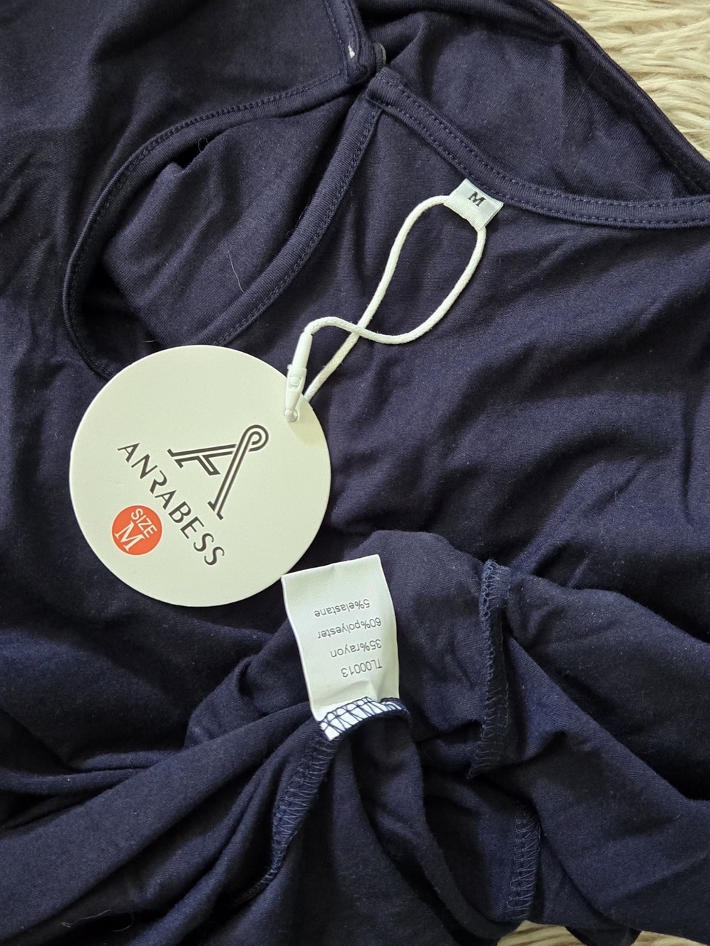 ANRABESS Romper In Navy #1314 - Picture 2 of 9
